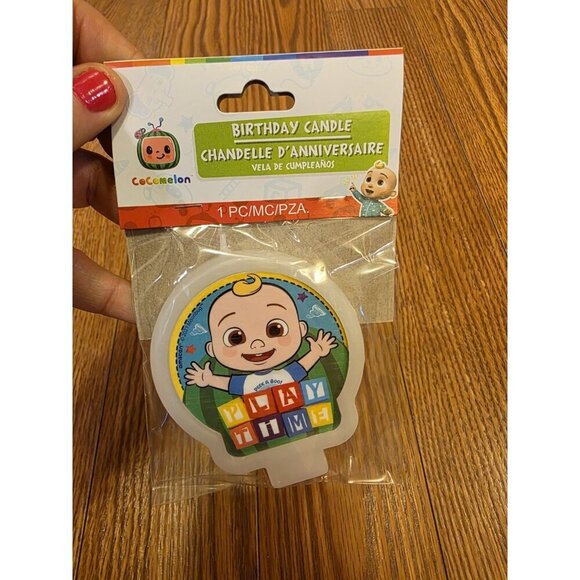 Cocomelon Birthday Party Supplies Candle Table Decor Backdrop Bday Banner New - Picture 2 of 9